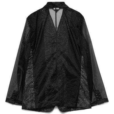 Comme Des Garcons Chiffon blazer
