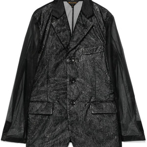 Comme Des Garcons Chiffon blazer
