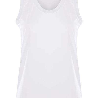 Comme Des Garcons Branded sleeveless t-shirt