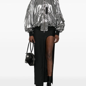 Junya Watanabe Metallic effect bomber jacket
