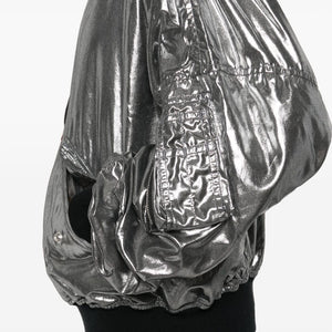 Junya Watanabe Metallic effect bomber jacket