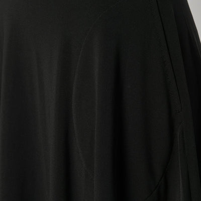 Norma Kamali Flared jersey skirt