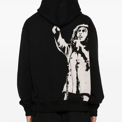 Junya Watanabe Printed cotton hoodie