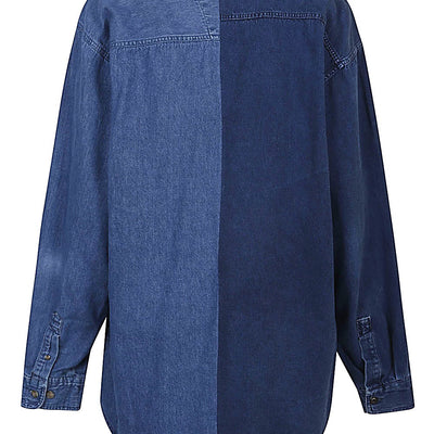 E.L.V. Denim Denim cotton shirt