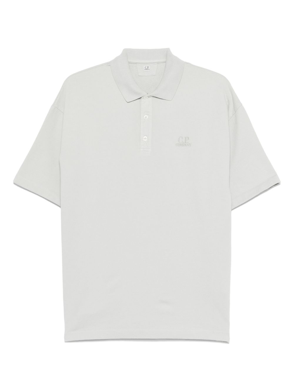 C.P. Company Logo cotton polo shirt