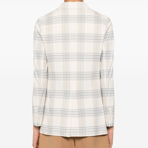 Circolo 1901 American rear vent Cotton double-breasted jacket