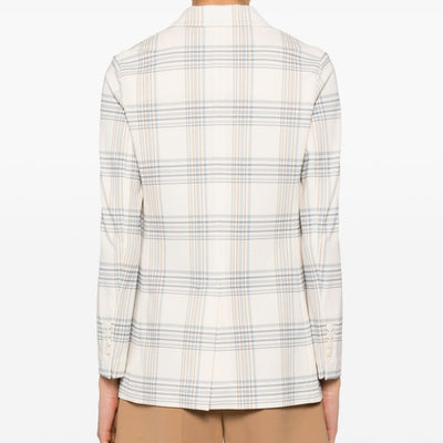 Circolo 1901 American rear vent Cotton double-breasted jacket