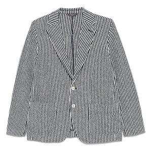 Circolo 1901 Striped cotton jacket