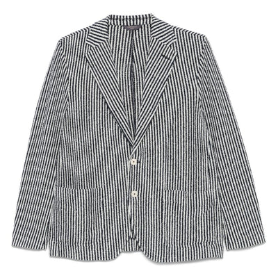 Circolo 1901 Striped cotton jacket