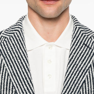 Circolo 1901 Striped cotton jacket