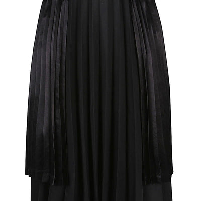 Comme Des Garcons Pleated midi skirt