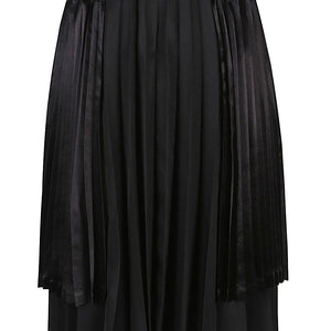 Comme Des Garcons Pleated midi skirt