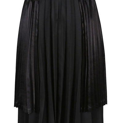 Comme Des Garcons Pleated midi skirt
