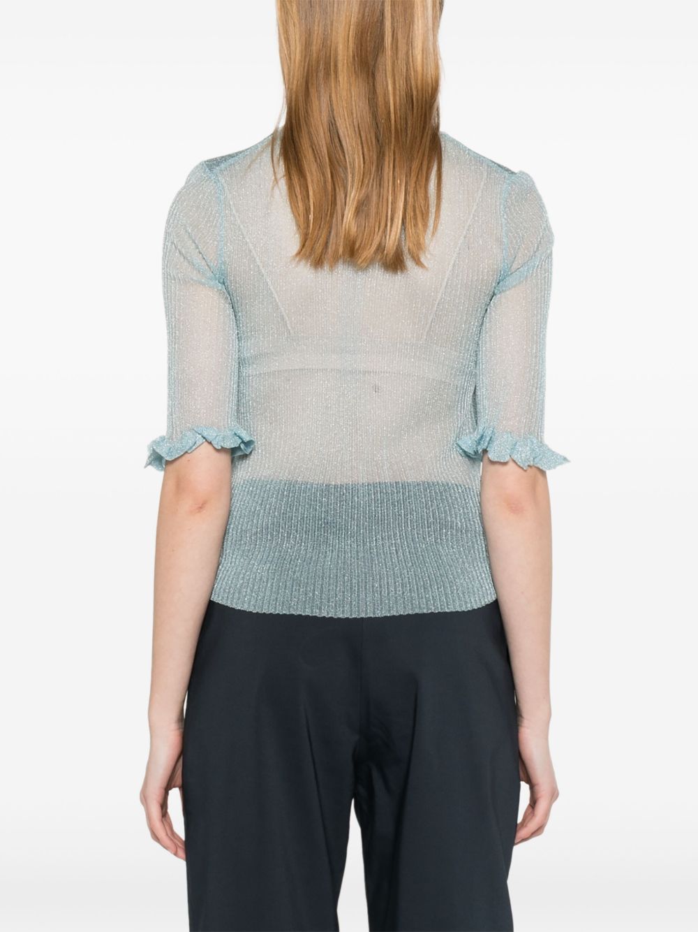Ganni Bunny-detail top