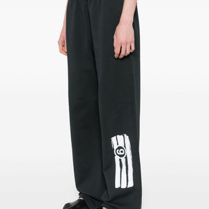 MM6 Maison Margiela Logo cotton sweatpants