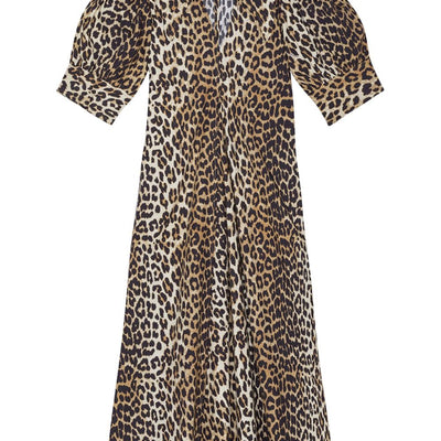 Ganni Conscious Criteria page Organic cotton maxi dress