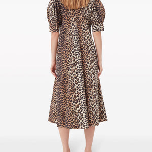 Ganni Conscious Criteria page Organic cotton maxi dress
