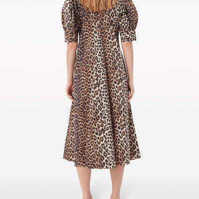 Ganni Conscious Criteria page Organic cotton maxi dress