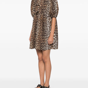 Ganni Conscious Criteria page Organic cotton mini dress