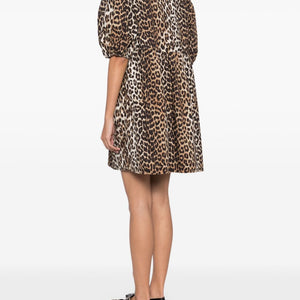 Ganni Conscious Criteria page Organic cotton mini dress