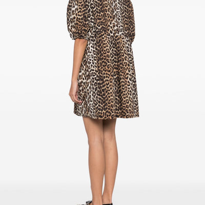 Ganni Conscious Criteria page Organic cotton mini dress