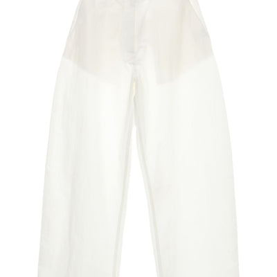Studio Nicholson Round leg cotton trousers