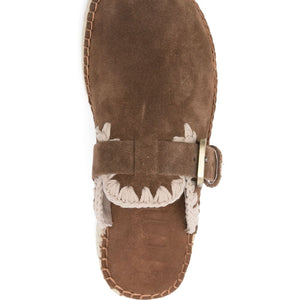 Mou Jute Clog sabot shoes