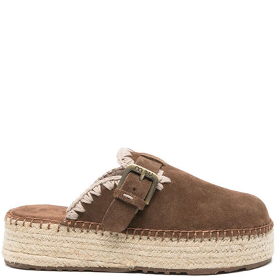 Mou Jute Clog sabot shoes