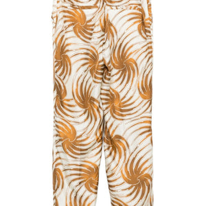 Alberto Biani Silk trousers
