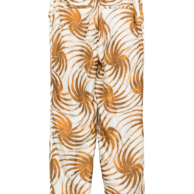 Alberto Biani Silk trousers