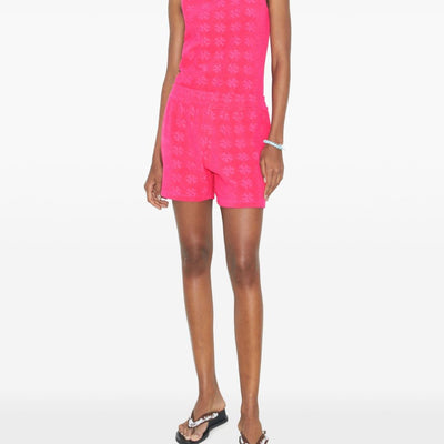 Tory Burch Logo cotton shorts