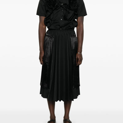 Comme Des Garcons Pleated midi skirt