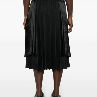 Comme Des Garcons Pleated midi skirt