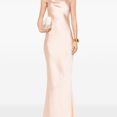 Norma Kamali Maria slip gown dress
