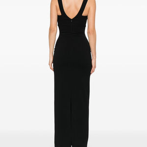Solace London V-neck sleeveless Nalani maxi dress