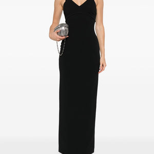 Solace London V-neck sleeveless Nalani maxi dress