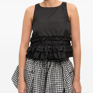 Ganni Nylon tank top