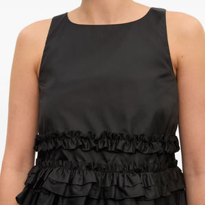 Ganni Nylon tank top