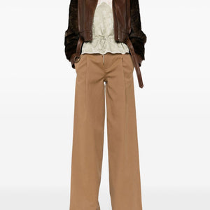 Chloé Chloe Cotton wide-leg trousers