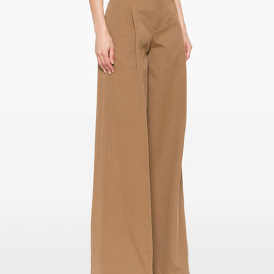 Chloé Chloe Cotton wide-leg trousers