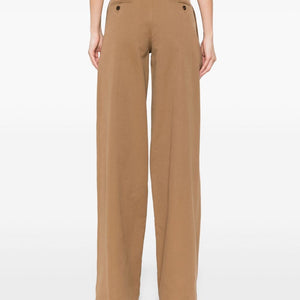 Chloé Chloe Cotton wide-leg trousers