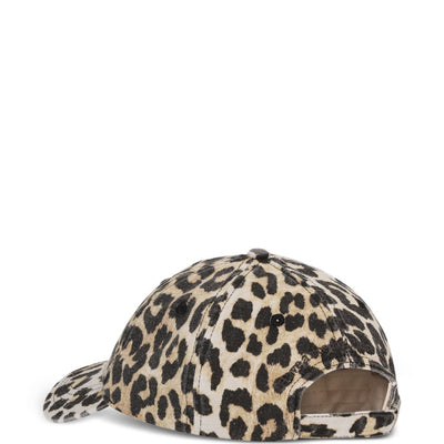 Ganni Leopard Cap