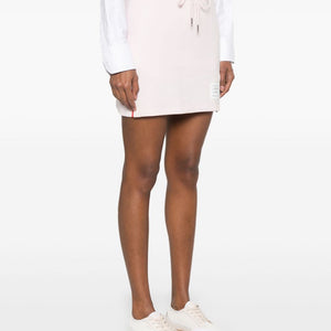 Thom Browne 4-Bar tab 4Bar cotton mini skirt