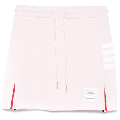 Thom Browne 4-Bar tab 4Bar cotton mini skirt