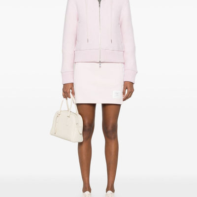 Thom Browne 4-Bar tab 4Bar cotton mini skirt