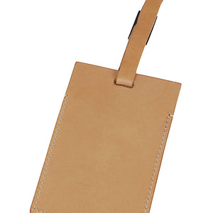 FLOYD 032C Leather luggage tag