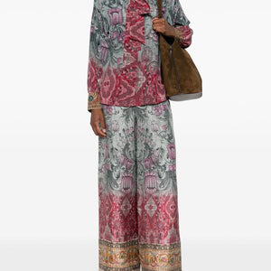 Pierre Louis Mascia Printed silk shirt