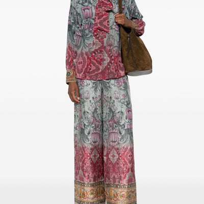 Pierre Louis Mascia Printed silk shirt
