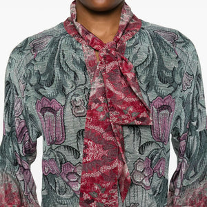 Pierre Louis Mascia Printed silk shirt