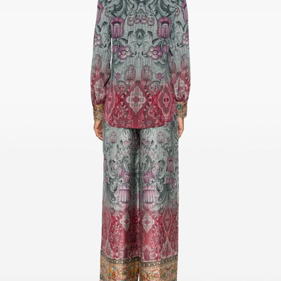 Pierre Louis Mascia Printed silk shirt